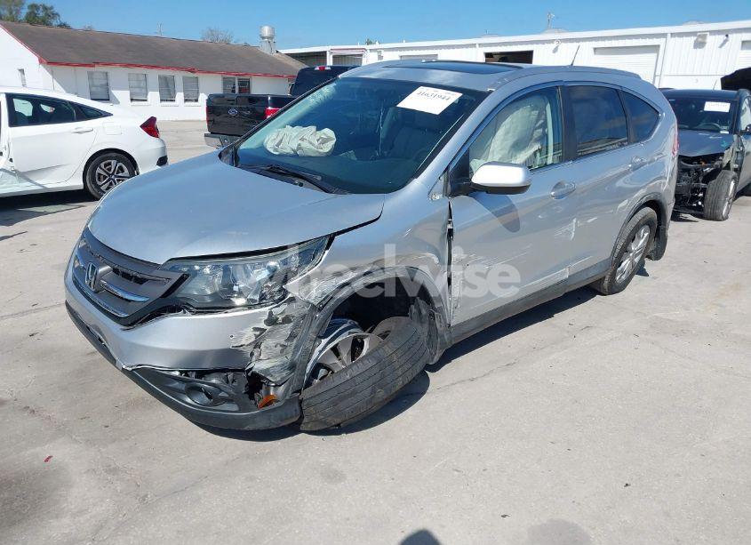 Photo 2 of 2013 Honda Cr-v EX-L (VIN 2HKRM3H73DH518160)