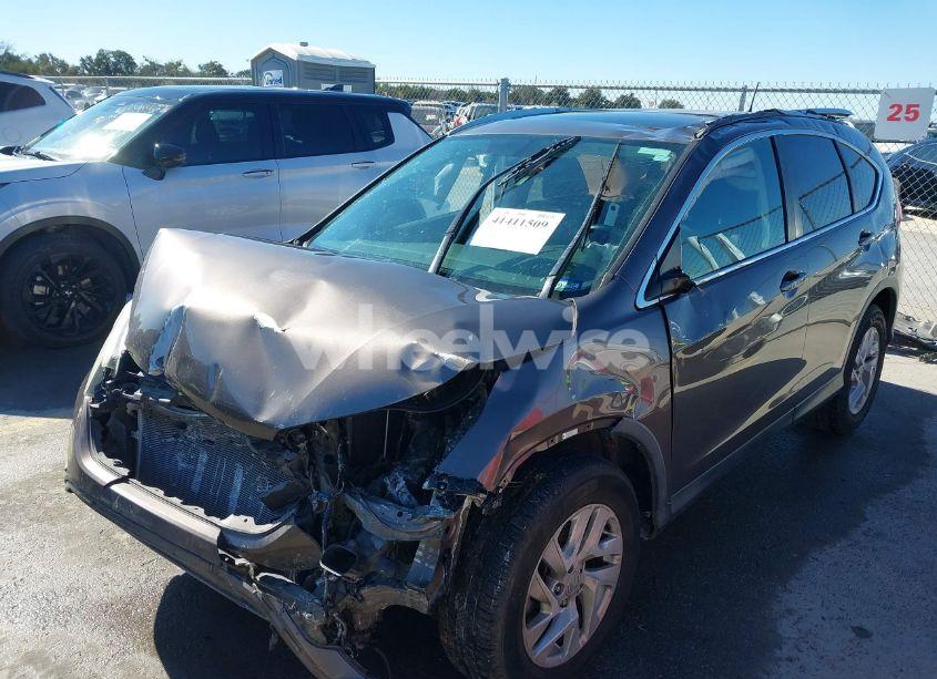 Photo 2 of 2015 Honda Cr-v EX-L (VIN 2HKRM3H73FH526553)