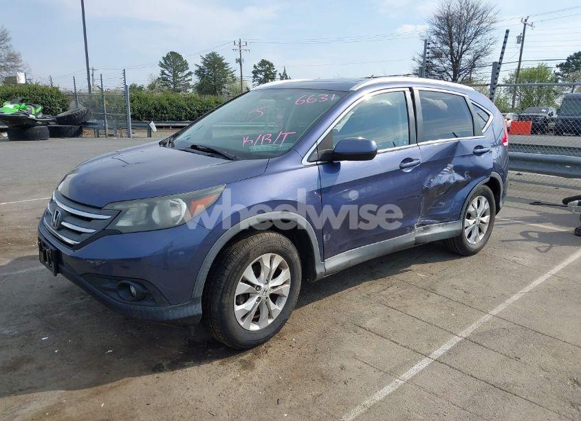 Photo 2 of 2014 Honda Cr-v EX-L (VIN 2HKRM3H74EH516631)