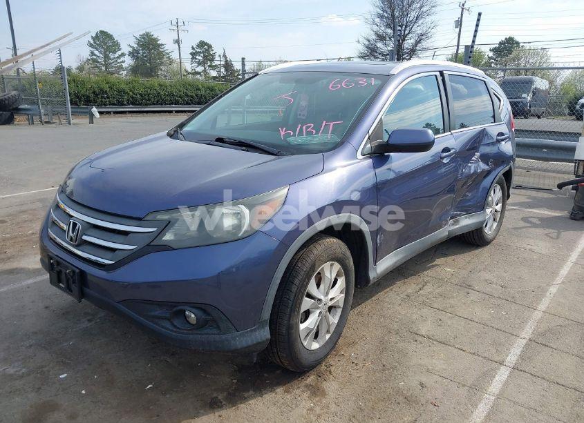 Photo 4 of 2014 Honda Cr-v EX-L (VIN 2HKRM3H74EH516631)