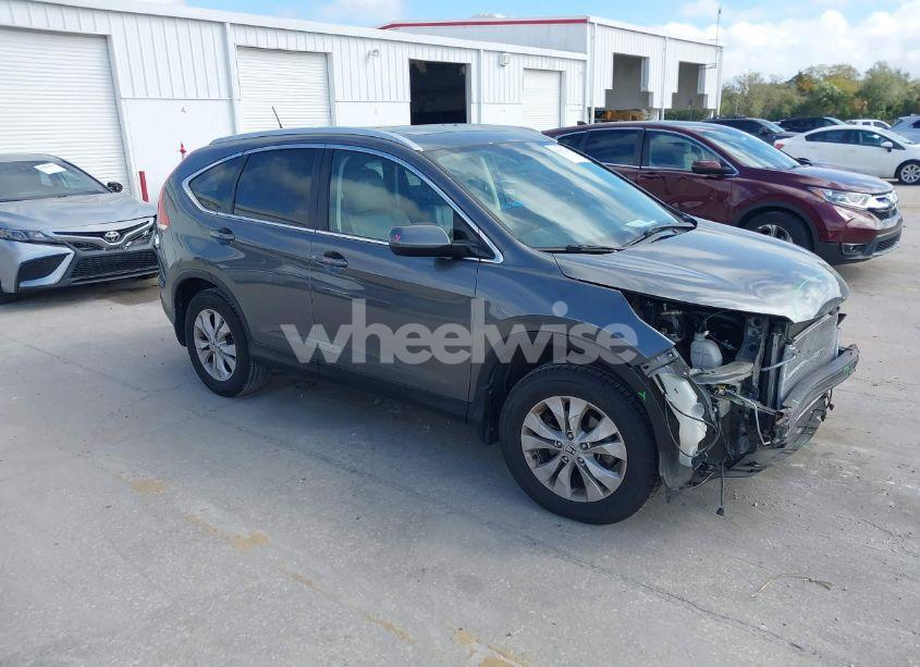 2014 Honda Cr-v EX-L (VIN 2HKRM3H74EH552142) main photo