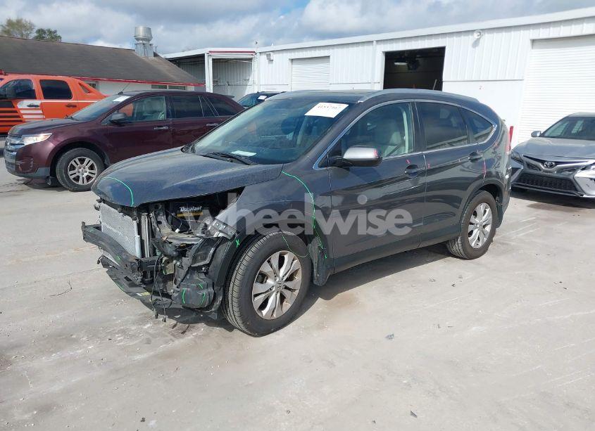 Photo 2 of 2014 Honda Cr-v EX-L (VIN 2HKRM3H74EH552142)