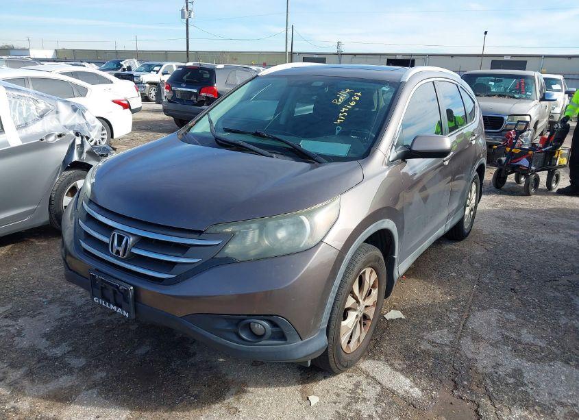 Photo 2 of 2014 Honda Cr-v EX-L (VIN 2HKRM3H74EH559916)
