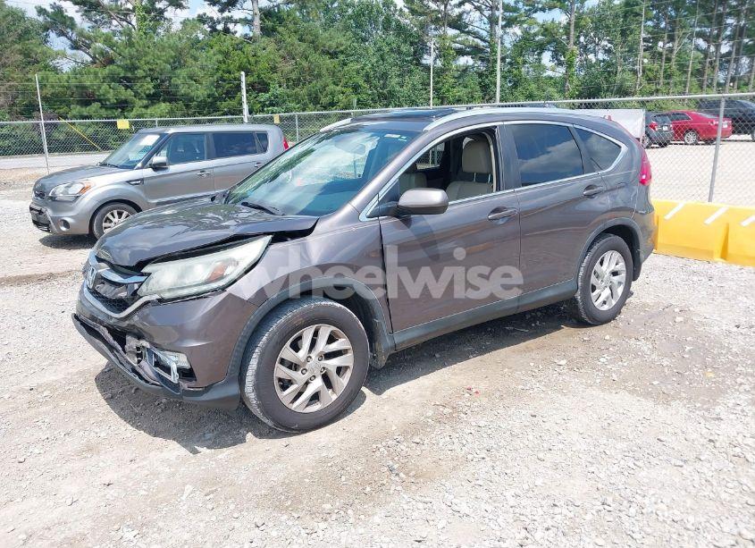 Photo 2 of 2015 Honda Cr-v EX-L (VIN 2HKRM3H74FH546164)