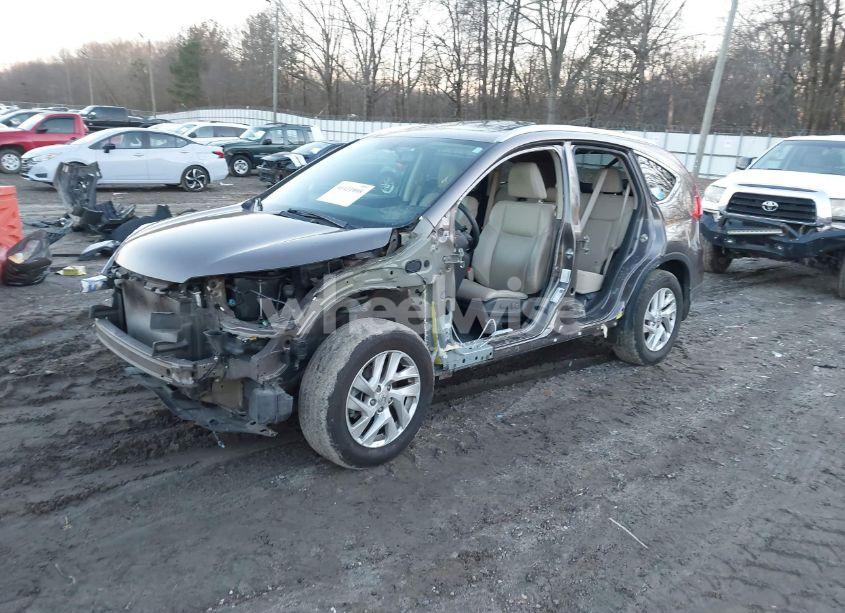 Photo 2 of 2016 Honda Cr-v EX-L (VIN 2HKRM3H74GH530001)