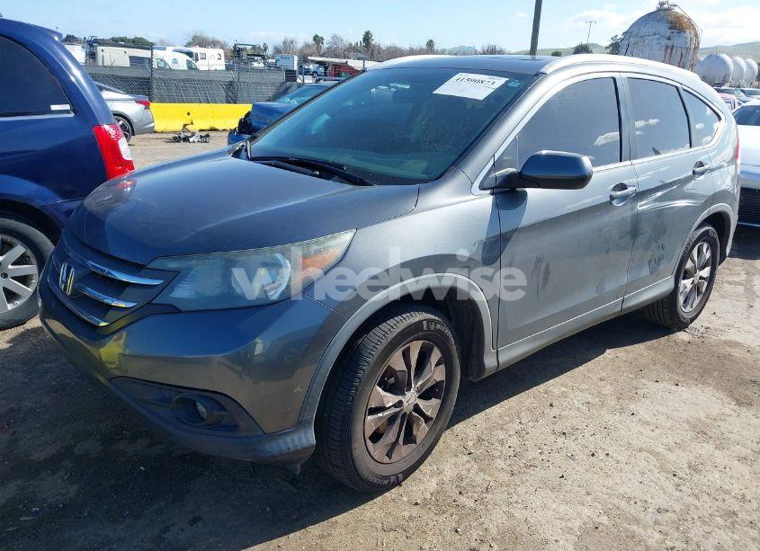 Photo 2 of 2013 Honda Cr-v EX-L (VIN 2HKRM3H75DH505569)