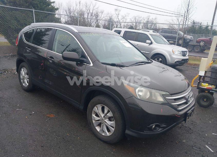 2014 Honda Cr-v EX-L (VIN 2HKRM3H75EH554420) main photo