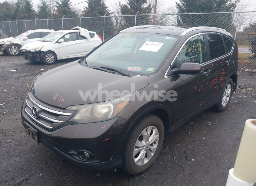 Photo 2 of 2014 Honda Cr-v EX-L (VIN 2HKRM3H75EH554420)