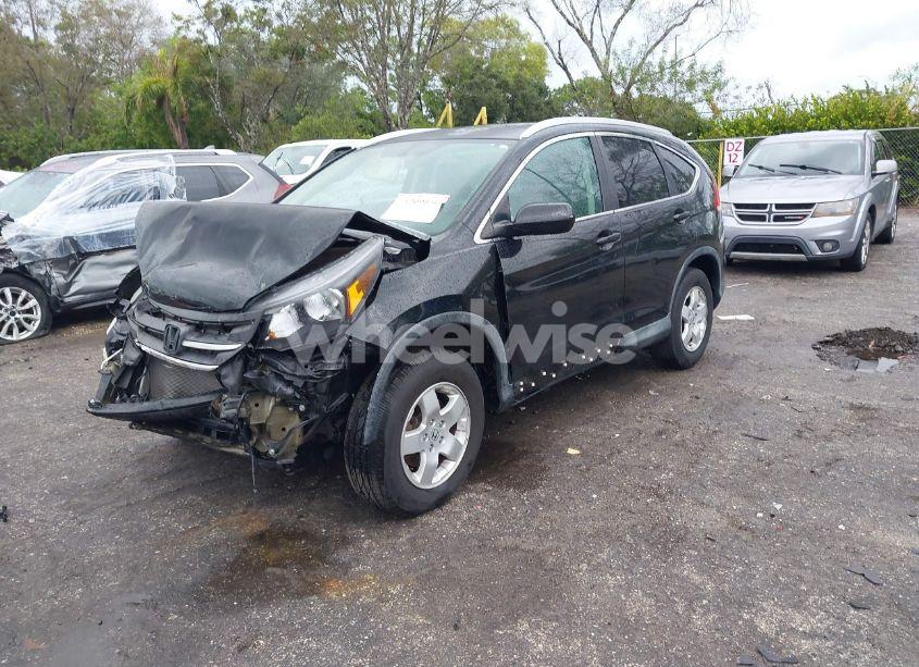 Photo 2 of 2014 Honda Cr-v EXL (VIN 2HKRM3H75EH558063)
