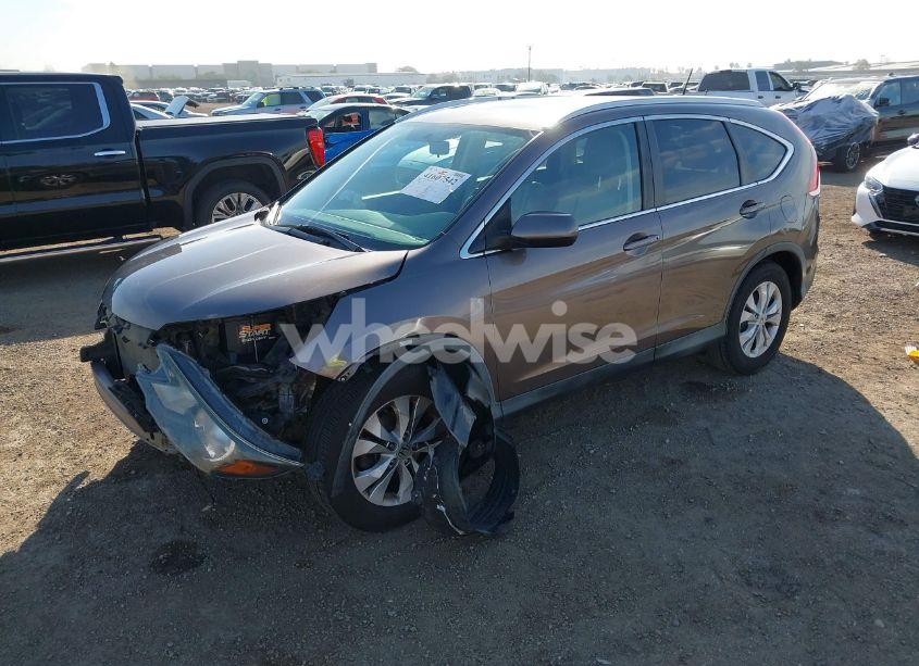 Photo 2 of 2014 Honda Cr-v EX-L (VIN 2HKRM3H75EH562856)