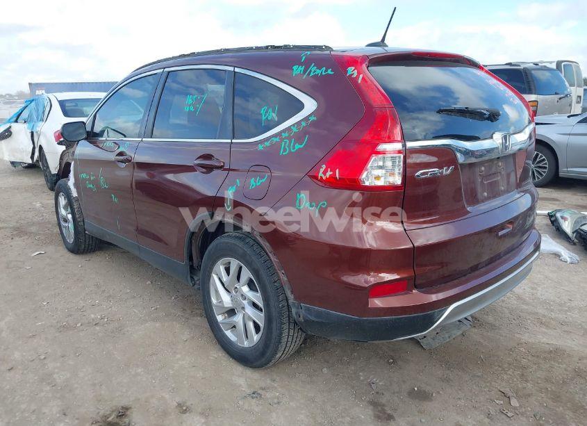 Photo 3 of 2016 Honda Cr-v EX-L (VIN 2HKRM3H75GH508041)