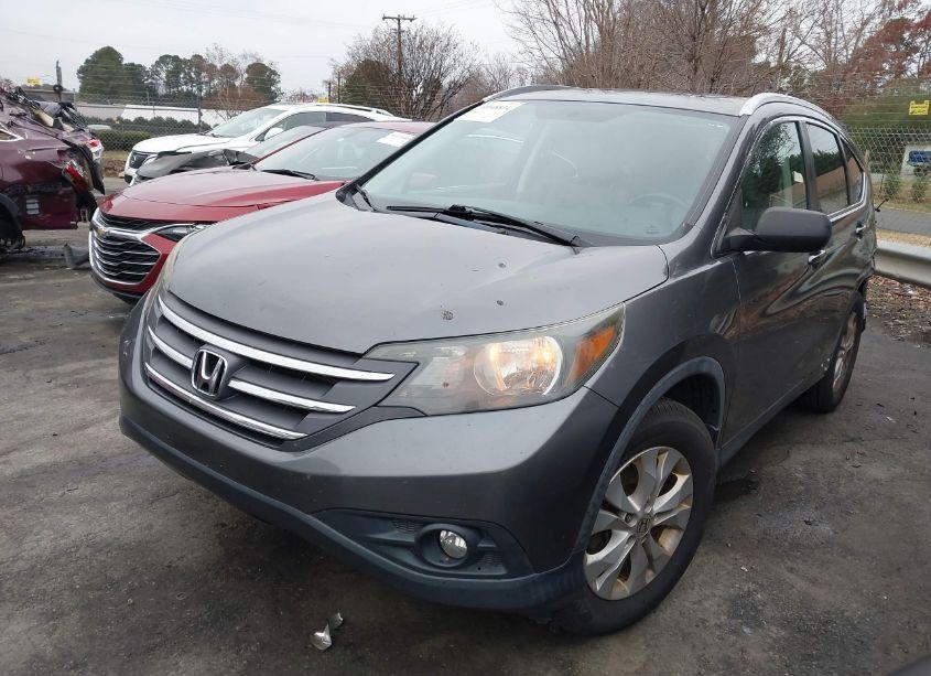 Photo 2 of 2014 Honda Cr-v EX-L (VIN 2HKRM3H76EH501547)