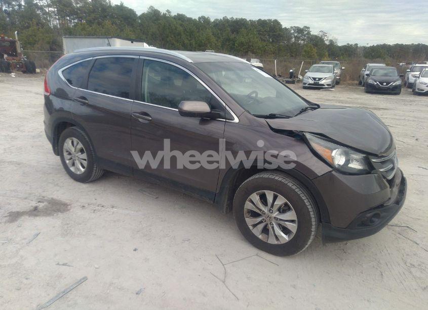 2014 Honda Cr-v EX-L (VIN 2HKRM3H76EH553597) main photo