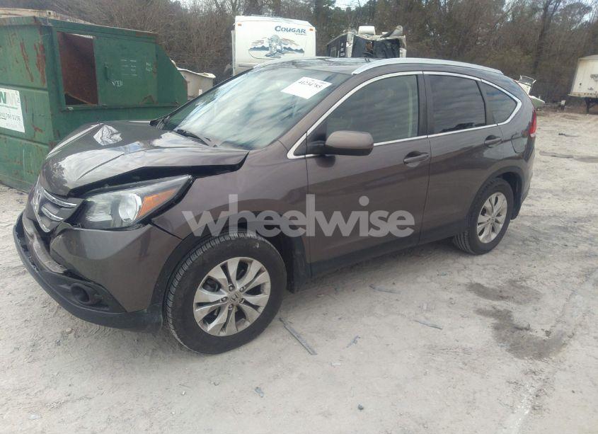 Photo 2 of 2014 Honda Cr-v EX-L (VIN 2HKRM3H76EH553597)