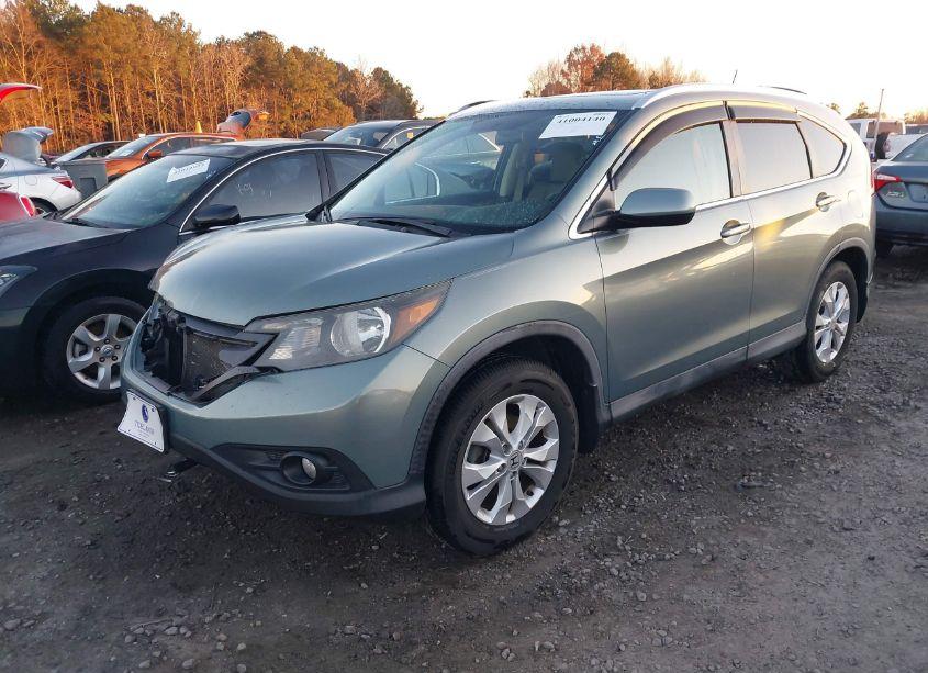 Photo 2 of 2012 Honda Cr-v EX-L (VIN 2HKRM3H77CH509458)