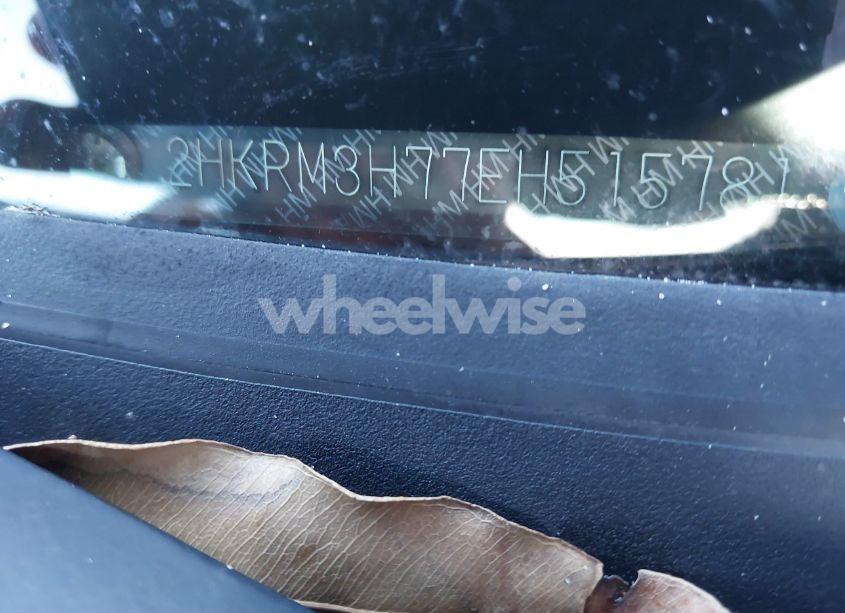 Photo 9 of 2014 Honda Cr-v EX-L (VIN 2HKRM3H77EH515781)