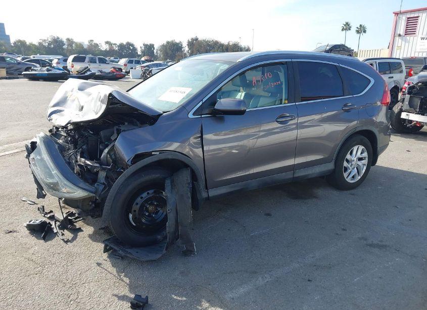 Photo 2 of 2015 Honda Cr-v EX-L (VIN 2HKRM3H77FH529052)