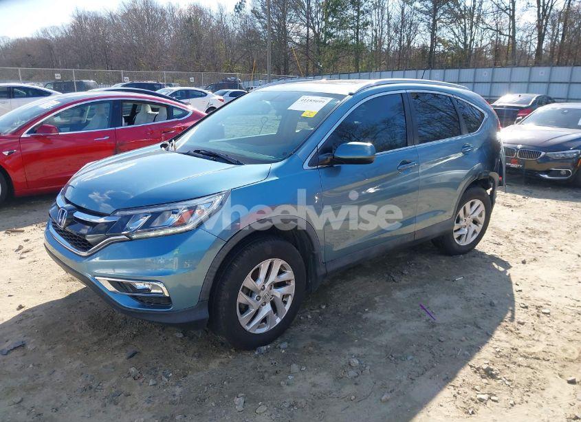 Photo 2 of 2016 Honda Cr-v EX-L (VIN 2HKRM3H77GH552378)