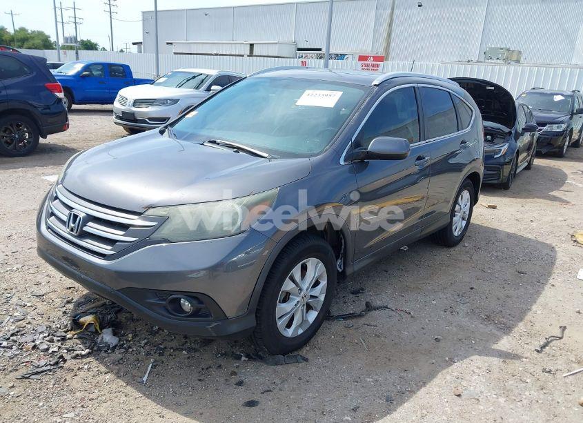 Photo 2 of 2014 Honda Cr-v EX-L (VIN 2HKRM3H78EH565623)