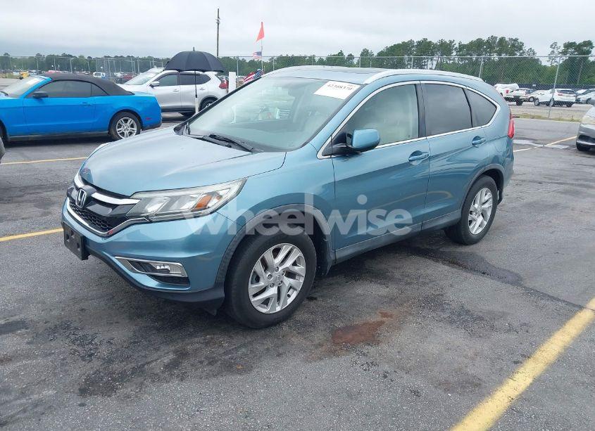 Photo 2 of 2016 Honda Cr-v EX-L (VIN 2HKRM3H79GH557890)