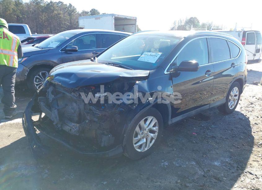 Photo 2 of 2015 Honda Cr-v EX-L (VIN 2HKRM3H7XFH556116)