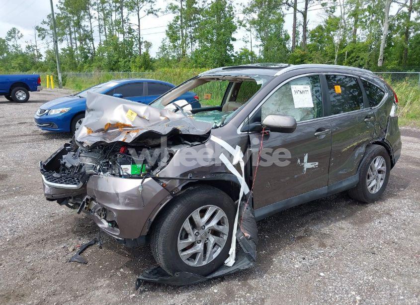 Photo 2 of 2016 Honda Cr-v EX-L (VIN 2HKRM3H7XGH530018)