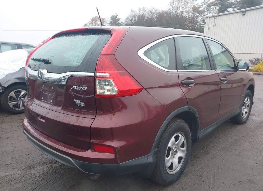 Photo 4 of 2015 Honda Cr-v LX (VIN 2HKRM4H30FH697585)