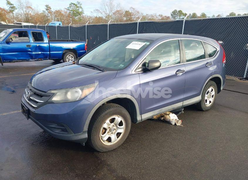 Photo 2 of 2013 Honda Cr-v LX (VIN 2HKRM4H31DH658548)