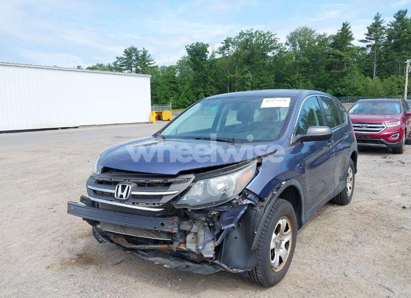 Photo 2 of 2014 Honda Cr-v LX (VIN 2HKRM4H31EH613630)