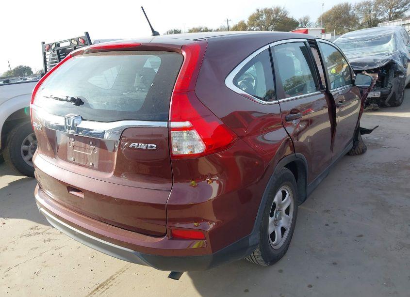 Photo 4 of 2015 Honda Cr-v LX (VIN 2HKRM4H31FH632289)