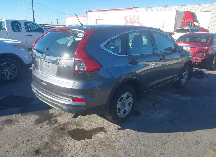 Photo 4 of 2016 Honda Cr-v LX (VIN 2HKRM4H32GH607287)