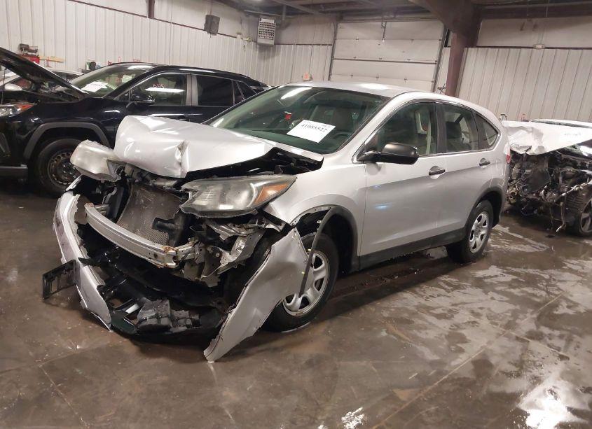 Photo 2 of 2013 Honda Cr-v LX (VIN 2HKRM4H33DH604085)