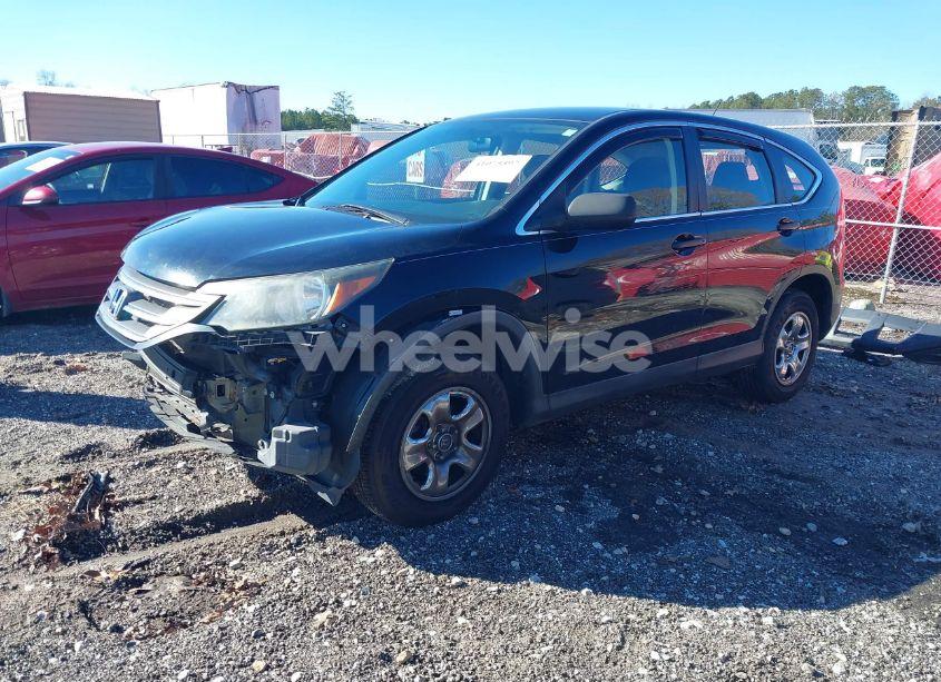 Photo 2 of 2013 Honda Cr-v LX (VIN 2HKRM4H33DH641251)