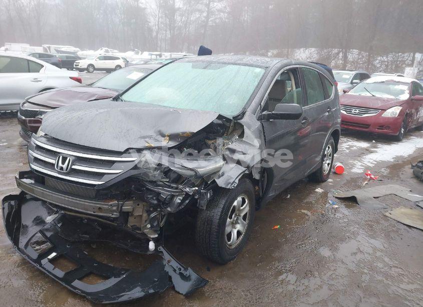 Photo 2 of 2014 Honda Cr-v LX (VIN 2HKRM4H33EH698437)