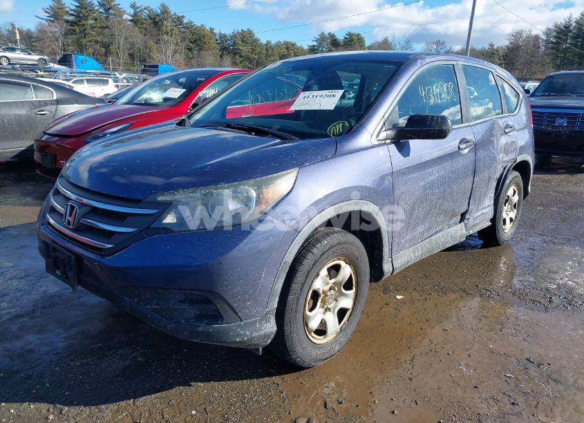 Photo 2 of 2013 Honda Cr-v LX (VIN 2HKRM4H34DH625916)