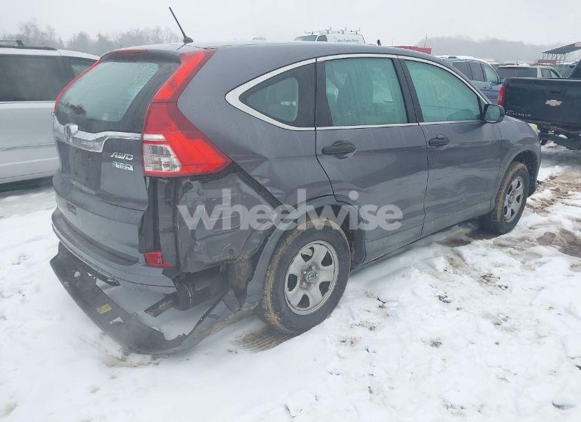 Photo 4 of 2016 Honda Cr-v LX (VIN 2HKRM4H35GH609793)