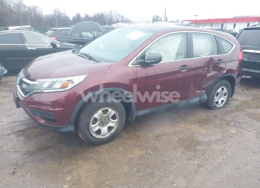 Photo 2 of 2015 Honda Cr-v LX (VIN 2HKRM4H36FH689815)