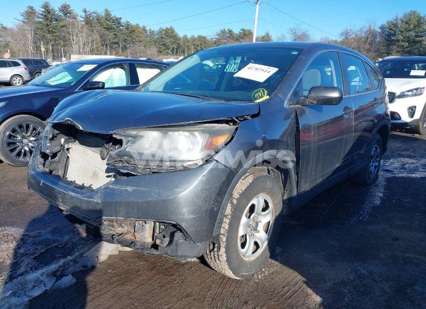 Photo 2 of 2013 Honda Cr-v LX (VIN 2HKRM4H37DH600928)