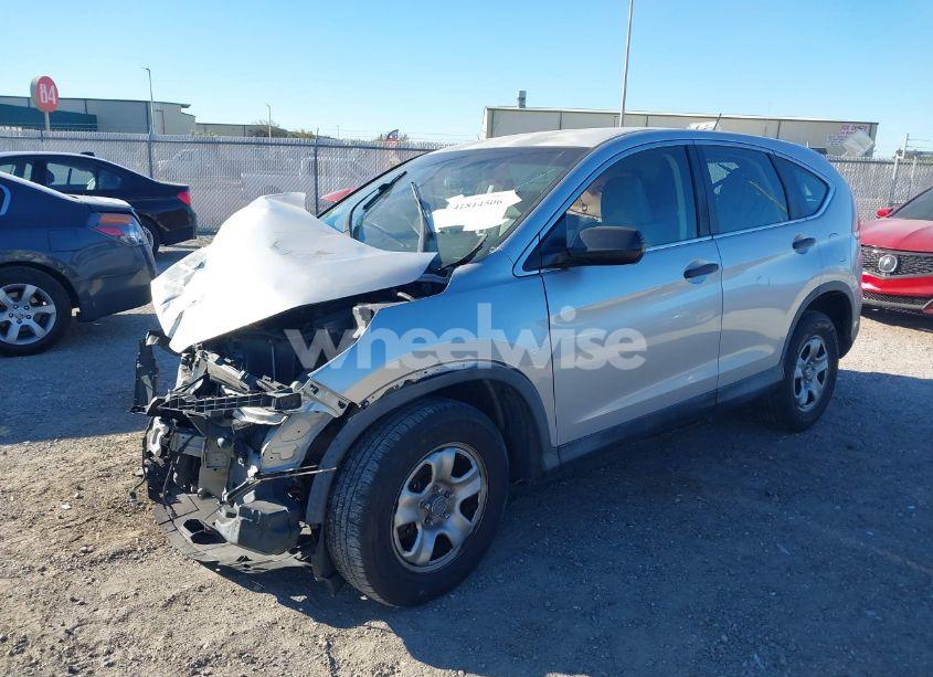 Photo 2 of 2013 Honda Cr-v LX (VIN 2HKRM4H37DH617003)