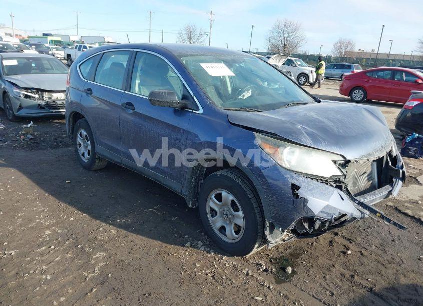 2014 Honda Cr-v LX (VIN 2HKRM4H37EH613664) main photo