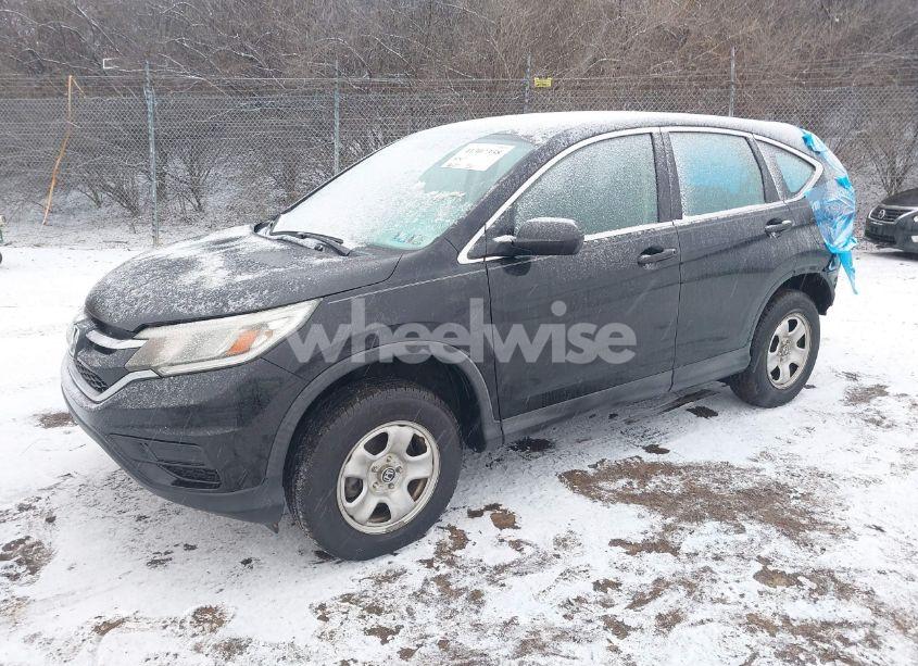 Photo 2 of 2016 Honda Cr-v LX (VIN 2HKRM4H37GH657621)