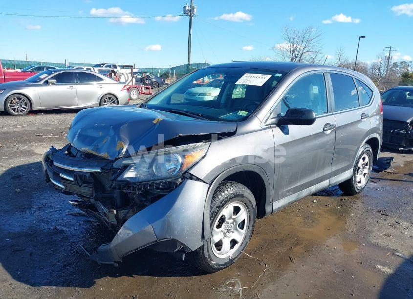 Photo 2 of 2014 Honda Cr-v LX (VIN 2HKRM4H38EH610353)