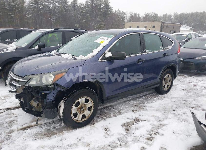 Photo 2 of 2014 Honda Cr-v LX (VIN 2HKRM4H38EH615875)