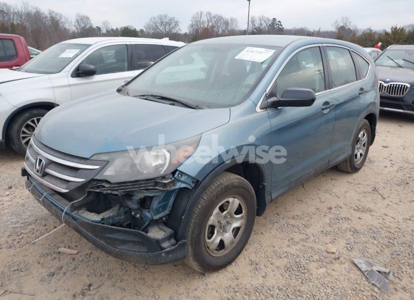 Photo 2 of 2014 Honda Cr-v LX (VIN 2HKRM4H38EH678801)