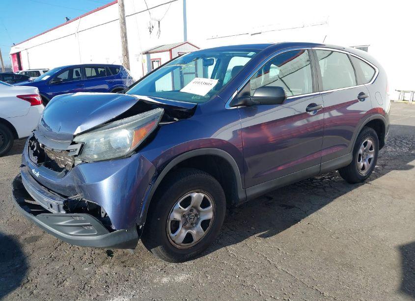 Photo 2 of 2013 Honda Cr-v LX (VIN 2HKRM4H39DH663481)