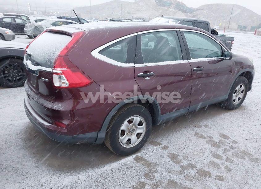 Photo 4 of 2015 Honda Cr-v LX (VIN 2HKRM4H39FH606796)