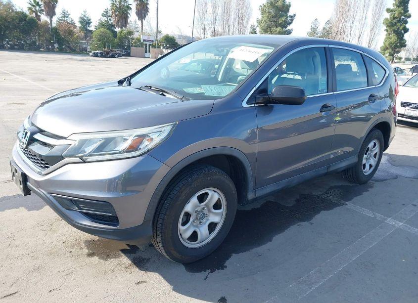 Photo 2 of 2016 Honda Cr-v LX (VIN 2HKRM4H39GH696095)