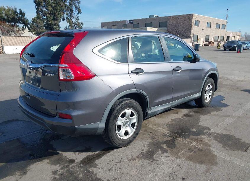 Photo 4 of 2016 Honda Cr-v LX (VIN 2HKRM4H39GH696095)