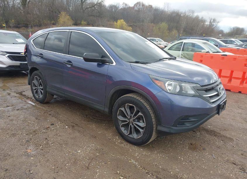 2013 Honda Cr-v LX (VIN 2HKRM4H3XDH607873) main photo