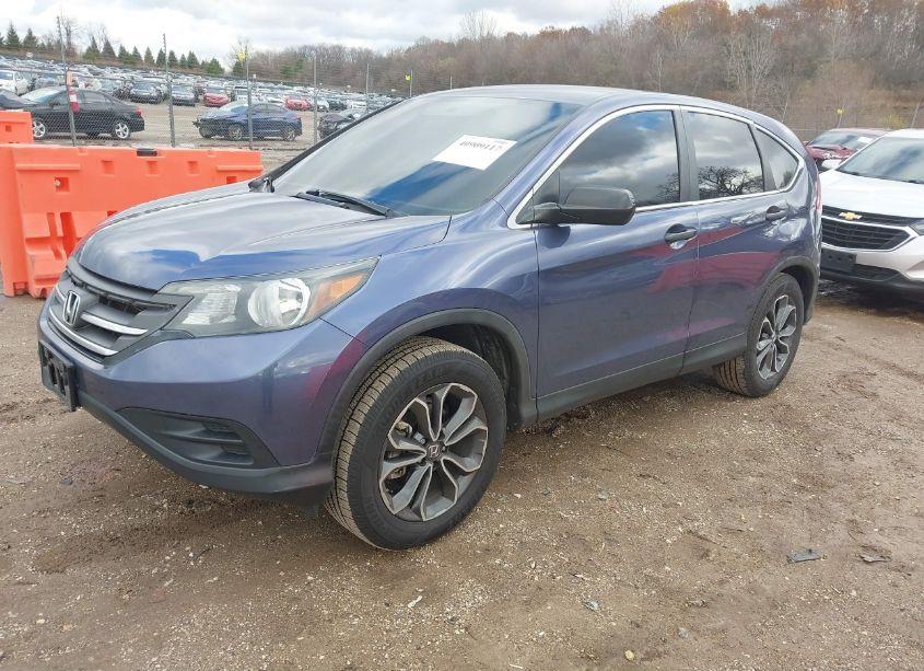Photo 2 of 2013 Honda Cr-v LX (VIN 2HKRM4H3XDH607873)